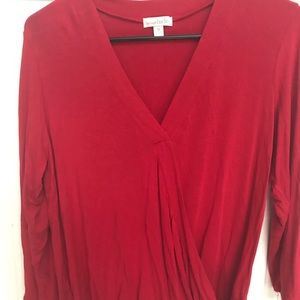 Charming Charlie wrap top